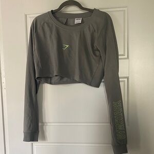 Gymshark Olive Green Women's Crop Top